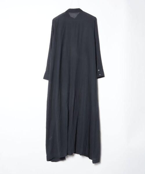 ☺️Whim Gazette ウィムガゼット☺️シャツロングワンピース 黒 新品 Whim Gazette（ウィム ガゼット） シャツワンピース FREE