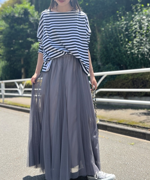 「Rouge vif」 ロングスカート 36 ブラック レディース_画像6