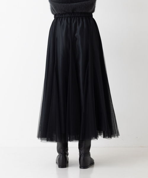 「Rouge vif」 ロングスカート 36 ブラック レディース_画像9