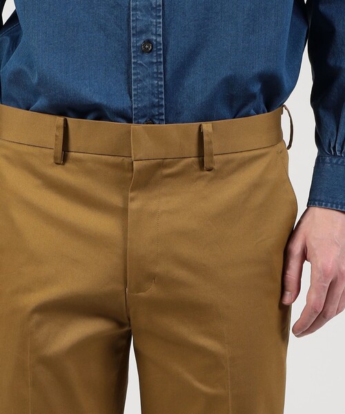 「TOMORROWLAND」 チノパンツ X-SMALL ブラック メンズ_画像6