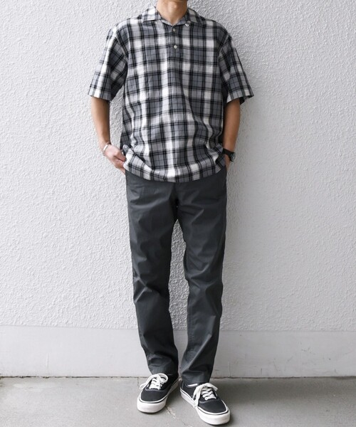 「SHIPS any」 チノパンツ SMALL グレー メンズ_画像3