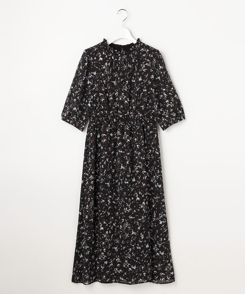 「ANY SIS」 ノースリーブワンピース MEDIUM ブラック レディース_画像6