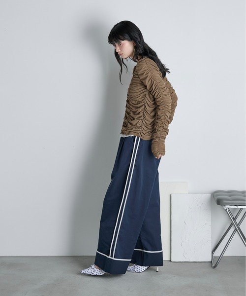 「THE YOn」 チノパンツ M ブラウン レディース_画像3