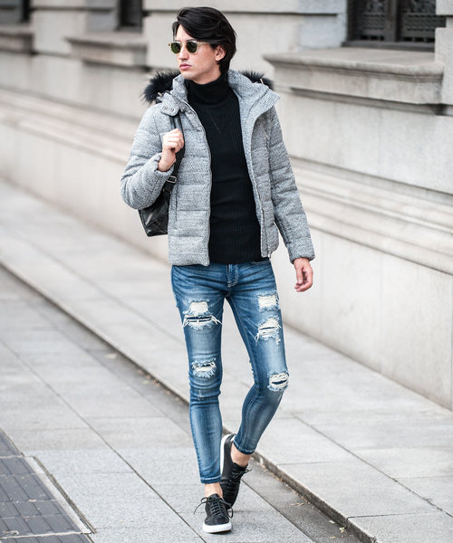 バッファロ ダウン ダウンジャケット ZERMATT-TWEED LOOK(ツェルマット-ツイードルック)ツイードルック ダウンジャケット ZOZOTOWN PayPayモール店 - 通販 - PayPayモール いのが