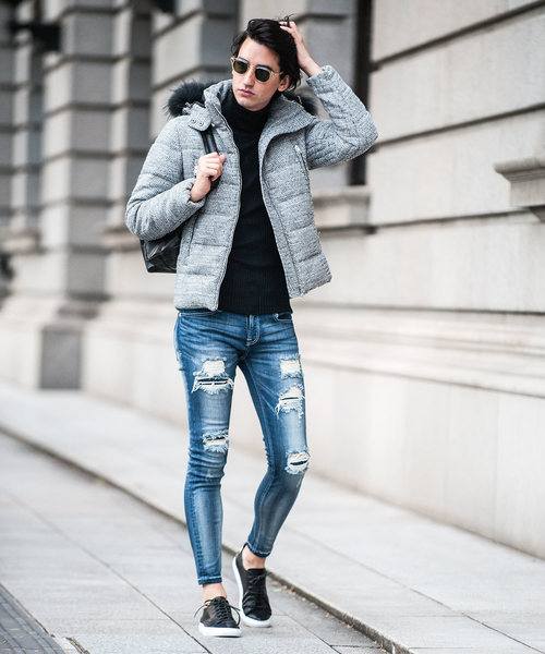 バッファロ ダウン ダウンジャケット ZERMATT-TWEED LOOK(ツェルマット-ツイードルック)ツイードルック ダウンジャケット ZOZOTOWN PayPayモール店 - 通販 - PayPayモール いのが