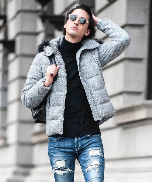 バッファロ ダウン ダウンジャケット ZERMATT-TWEED LOOK(ツェルマット-ツイードルック)ツイードルック ダウンジャケット ZOZOTOWN PayPayモール店 - 通販 - PayPayモール いのが