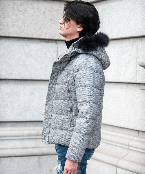 バッファロ ダウン ダウンジャケット ZERMATT-TWEED LOOK(ツェルマット-ツイードルック)ツイードルック ダウンジャケット ZOZOTOWN PayPayモール店 - 通販 - PayPayモール いのが