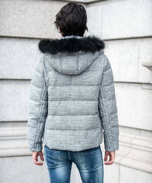 バッファロ ダウン ダウンジャケット ZERMATT-TWEED LOOK(ツェルマット-ツイードルック)ツイードルック ダウンジャケット ZOZOTOWN PayPayモール店 - 通販 - PayPayモール いのが