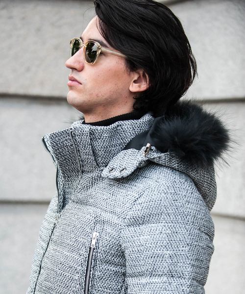 バッファロ ダウン ダウンジャケット ZERMATT-TWEED LOOK(ツェルマット-ツイードルック)ツイードルック ダウンジャケット ZOZOTOWN PayPayモール店 - 通販 - PayPayモール いのが