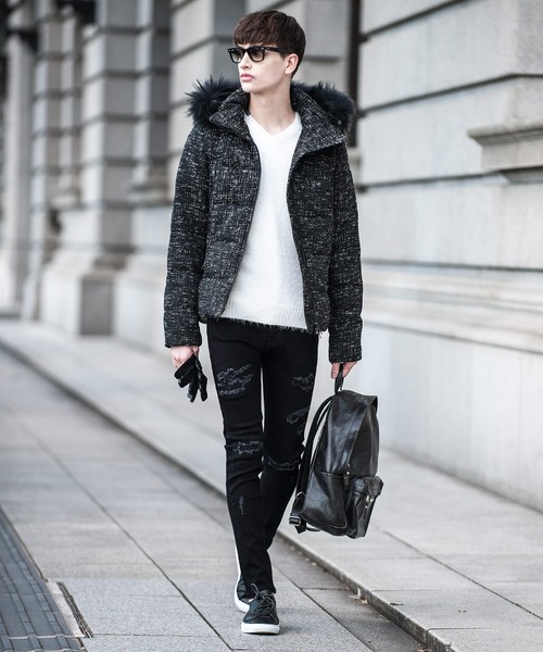 バッファロ ダウン ダウンジャケット ZERMATT-TWEED LOOK(ツェルマット-ツイードルック)ツイードルック ダウンジャケット ZOZOTOWN PayPayモール店 - 通販 - PayPayモール いのが