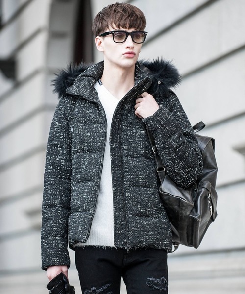 バッファロ ダウン ダウンジャケット ZERMATT-TWEED LOOK(ツェルマット-ツイードルック)ツイードルック ダウンジャケット ZOZOTOWN PayPayモール店 - 通販 - PayPayモール いのが