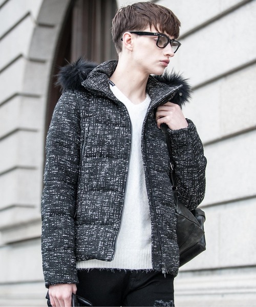 バッファロ ダウン ダウンジャケット ZERMATT-TWEED LOOK(ツェルマット-ツイードルック)ツイードルック ダウンジャケット ZOZOTOWN PayPayモール店 - 通販 - PayPayモール いのが
