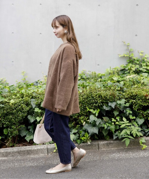 flower コート ムートンコート フラッフィーコート 2 : ZOZOTOWN Yahoo