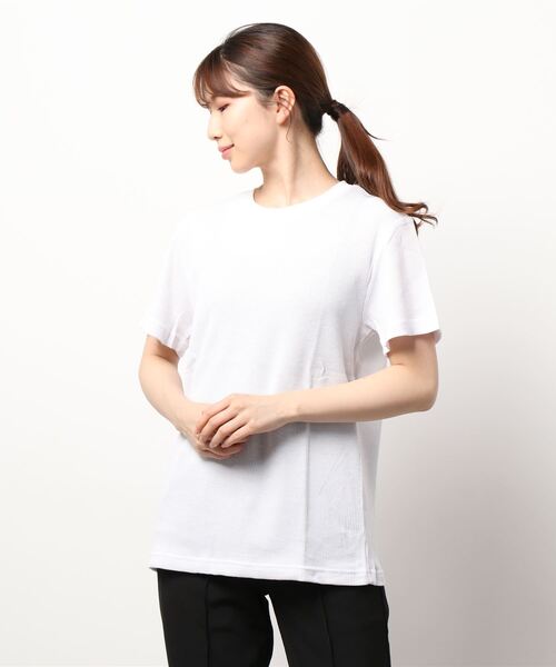 tシャツ 「サーマル半袖クルーネックTシャツ」 レディース