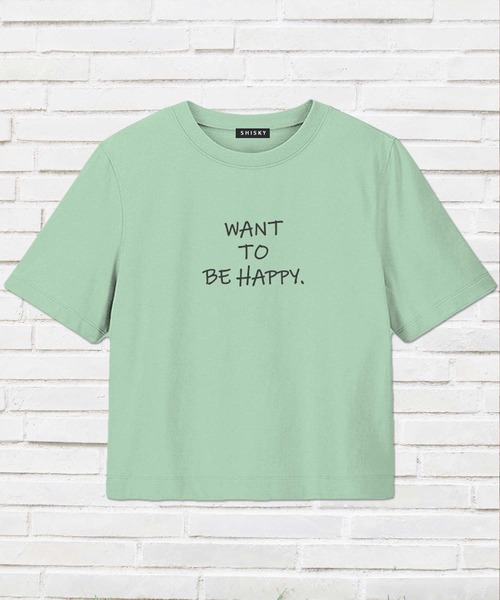 大人気 THE CASUAL tシャツ ビッグシルエット5分袖プリントTシャツ クラフト・布製品