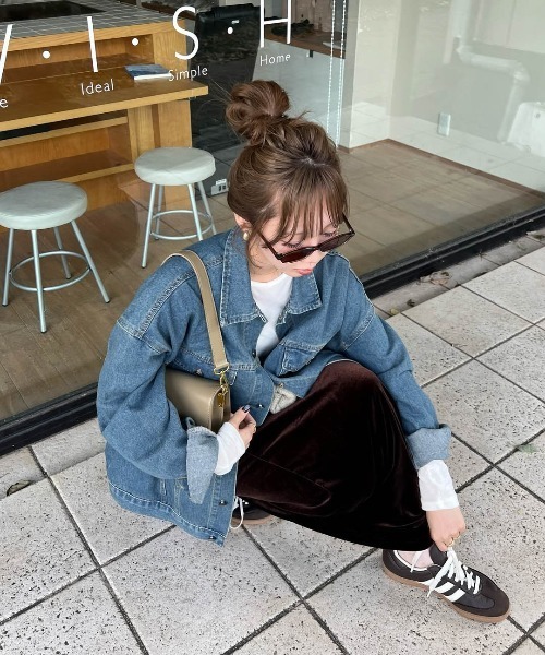 SUGAR BISKET（シュガービスケット） デニムジャケット gジャン ビック