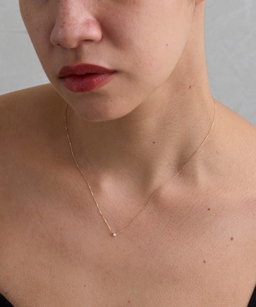 JUPITER ネックレス 「先着順限定BOX」「K10」プリンセスダイヤ