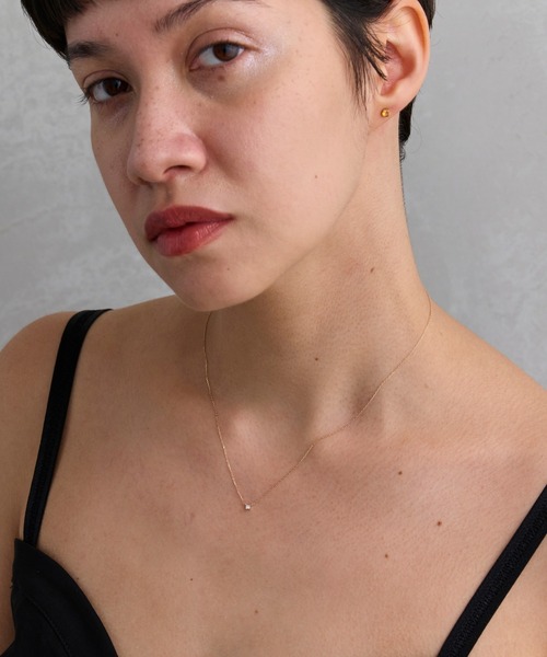 JUPITER ネックレス 「先着順限定BOX」「K10」プリンセスダイヤ