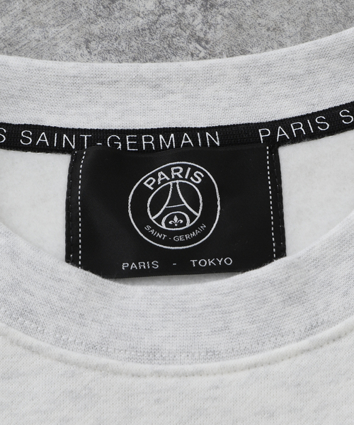 トレーナー スウェット 「Paris Saint-Germain」3Dラバーエンブレム  