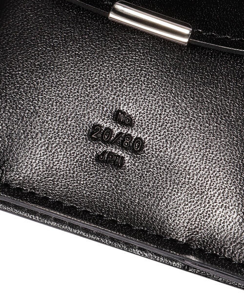 【20/80】TOCHIGI LEATHER CLIP WALLET 20/80 | TOCHIGI LEATHER CLIP WALLET (BLACK) | hazy