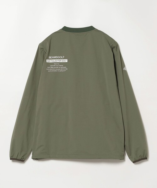 ジャケット ブルゾン BEAMS GOLF ORANGE LABEL / タテロゴ 撥水ストレッチ ピステ BEAMS GOLF ORANGE LABEL タテロゴ 撥水ストレッチ