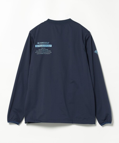 ジャケット ブルゾン BEAMS GOLF ORANGE LABEL / タテロゴ 撥水ストレッチ ピステ BEAMS GOLF ORANGE LABEL タテロゴ 撥水ストレッチ