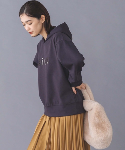 パイルポンチョフーディ Gready Brilliant パーカー パールパイルロゴフーディ : ZOZOTOWN