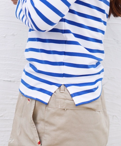 tシャツ 「YOUNG ＆ OLSEN The DRYGOODS STORE」/BASQUE LACE-UP LS TEE レディース メンズ YOUNG&OLSEN The DRYGOODS STORE tシャツ 「YOUNG ＆ OLSEN