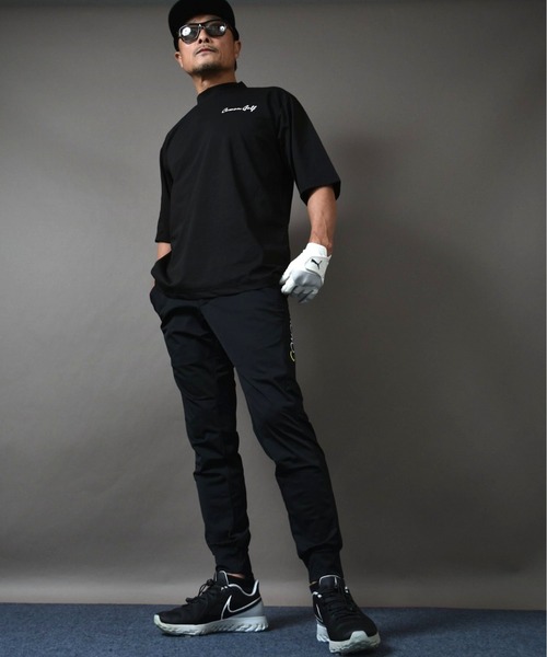 COMONGOLF（コモンゴルフ） ゴルフ BIGシルエット 半袖モックネック