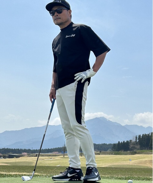 COMONGOLF（コモンゴルフ） ゴルフ BIGシルエット 半袖モックネック