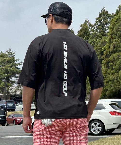 COMONGOLF（コモンゴルフ） ゴルフ BIGシルエット 半袖モックネック