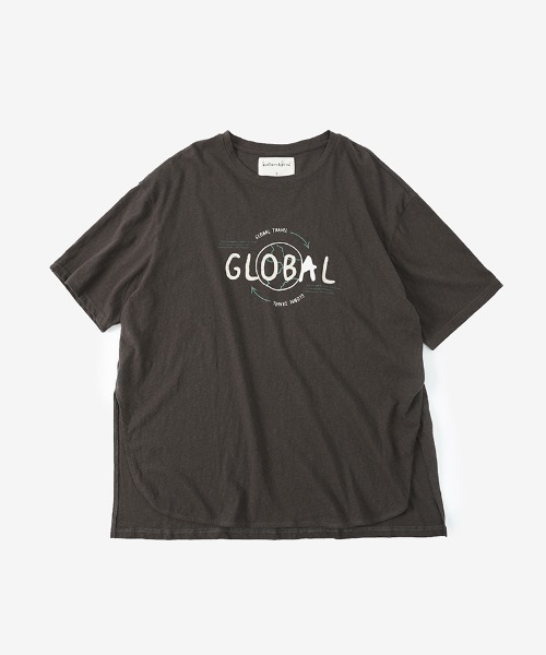 tシャツ “GLOBAL”Ｔシャツ(親子ペア対応) レディース