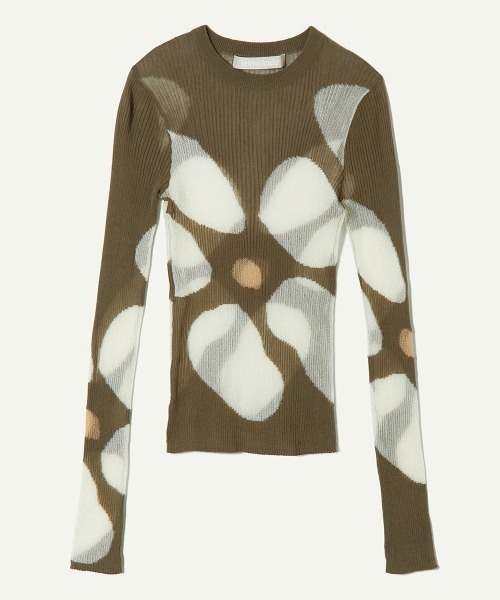 leinwande（ラインヴァンド） tシャツ Eniko Katalin Botanical Sheer