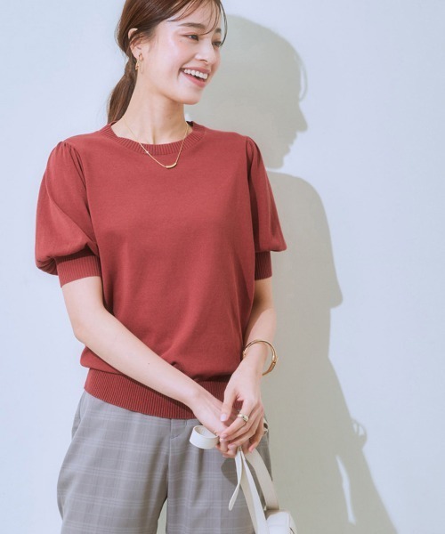 7days Life Styling ニット セーター （接触冷感・毛玉になり