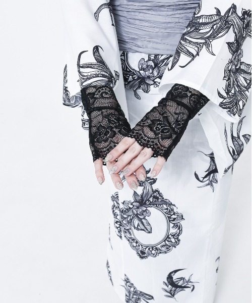 REFLEM レフレム 総柄浴衣SET ブラック