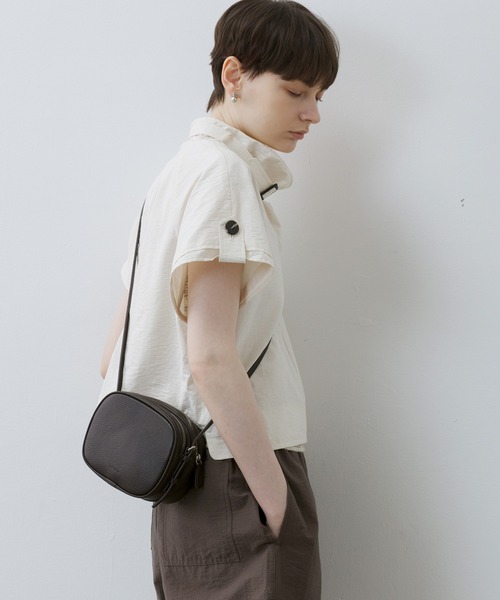 tageechita ブラウス シャツ 「tageechita」パネル切替 スタンド