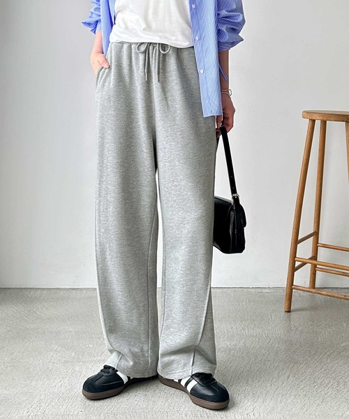 FIRST MOOD スウェットパンツ ジャージ 「FIRSTMOODコラボ」切替ライン