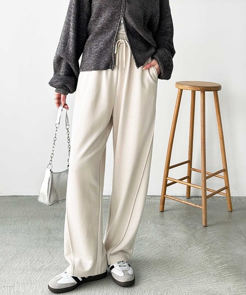 FIRST MOOD スウェットパンツ ジャージ 「FIRSTMOODコラボ」切替ライン