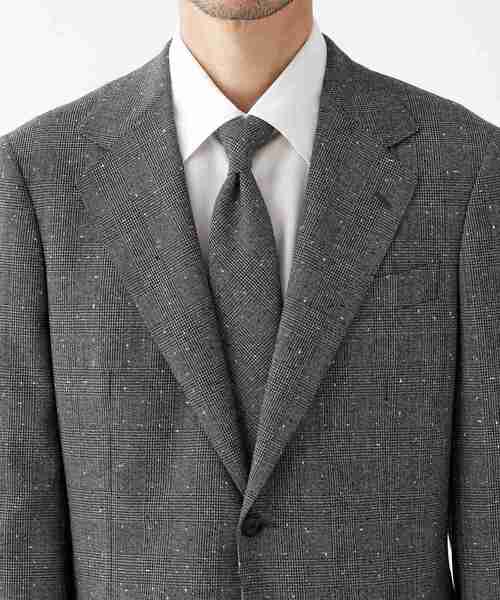 【美品】定価10万グレンチェック　セットアップTAKEOKIKUCHI TAKEO KIKUCHI セットアップ 「THE FLAGSHIP」ネップグレン