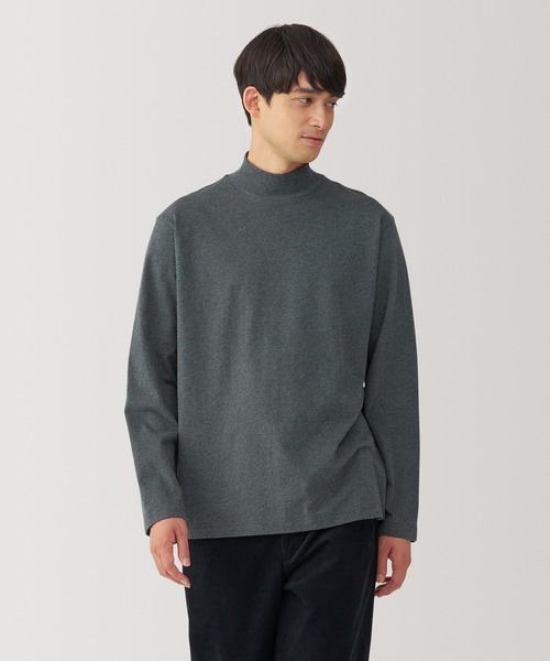 tシャツ 紳士　起毛ハイネック長袖Ｔシャツ メンズ | 無印良品