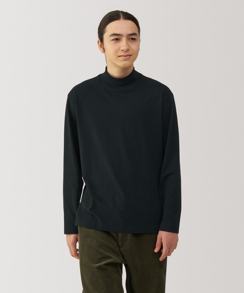 tシャツ 紳士　起毛ハイネック長袖Ｔシャツ メンズ | 無印良品 | 01