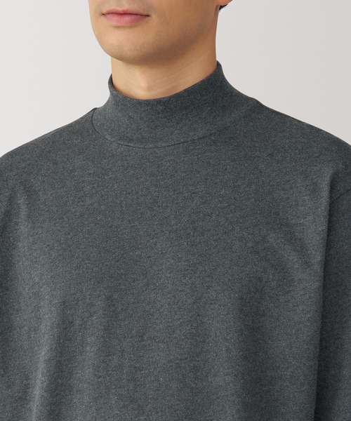tシャツ 紳士　起毛ハイネック長袖Ｔシャツ メンズ | 無印良品 | 21