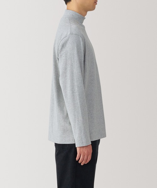 tシャツ 紳士　起毛ハイネック長袖Ｔシャツ メンズ | 無印良品 | 25