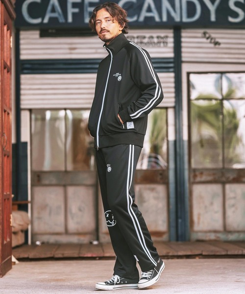 seventy seven パンツ mp12633- line jersey long pants ジャージ