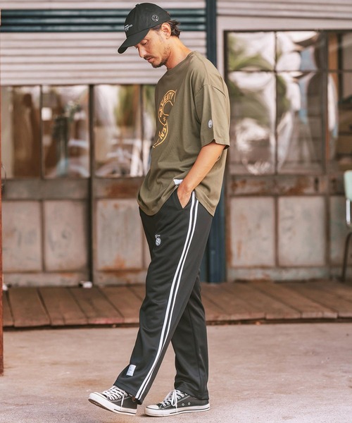 seventy seven パンツ mp12633- line jersey long pants ジャージ