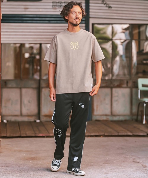 seventy seven パンツ mp12633- line jersey long pants ジャージ