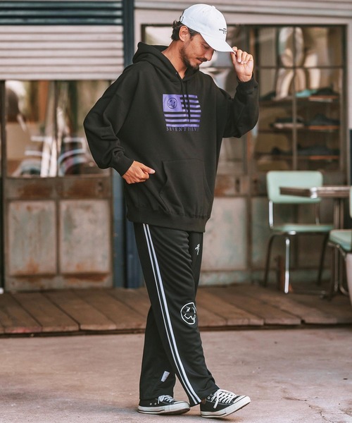 seventy seven パンツ mp12633- line jersey long pants ジャージ