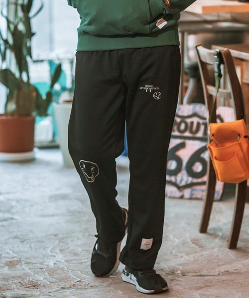 seventy seven パンツ mp12633- line jersey long pants ジャージ