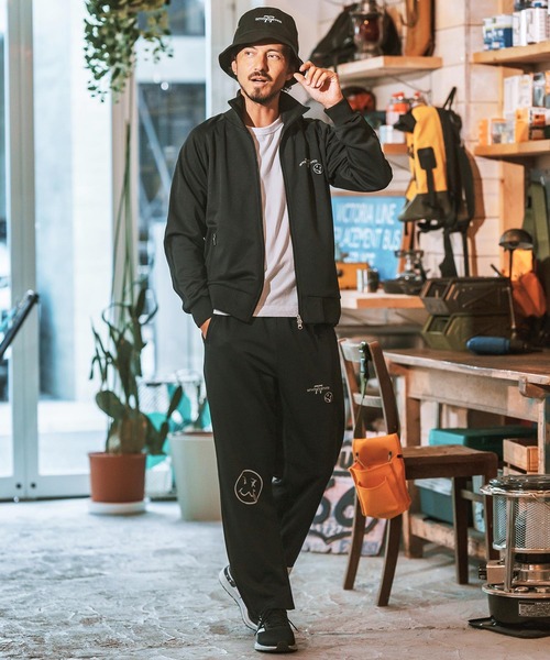 seventy seven パンツ mp12633- line jersey long pants ジャージ