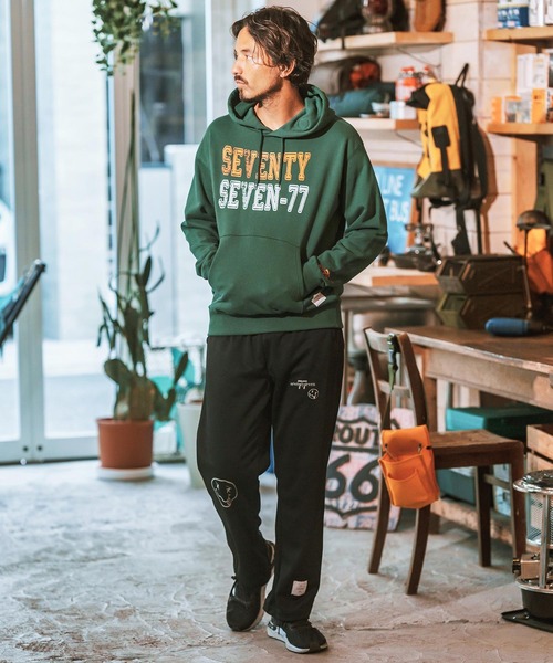 seventy seven パンツ mp12633- line jersey long pants ジャージ